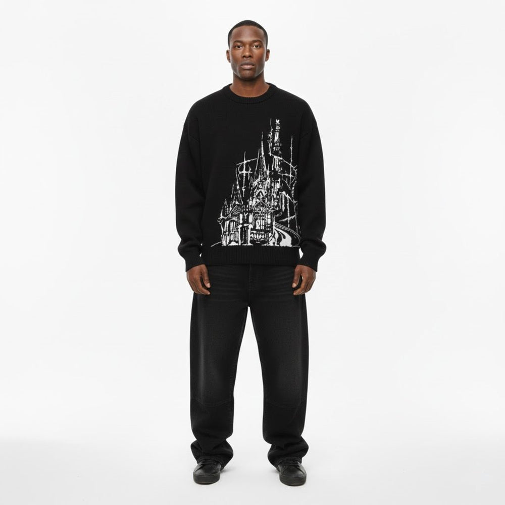 Move in Silence Crewneck – Black
